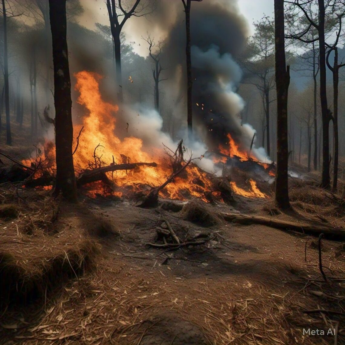 Major Fire Devastates Hayuliang’s Oldest Market, Destroying 15 Shops