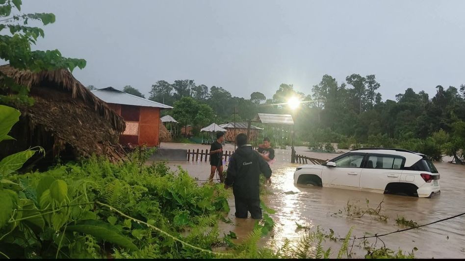 Deomali Rain Havoc: Arunachal Infrastructure Hit by Flooding