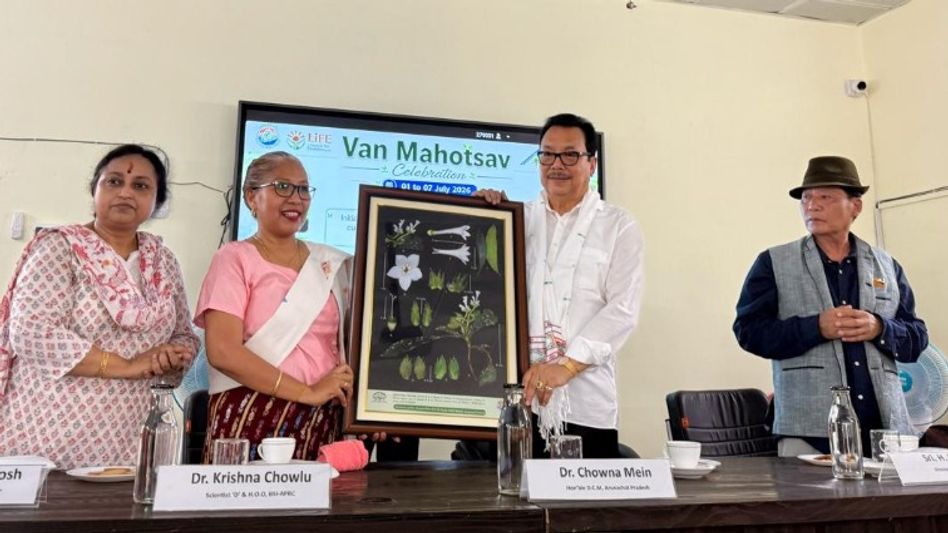Chowna Mein Gets a Plant Named After Him — And Has Some Big Things to Say About Arunachal's Future
