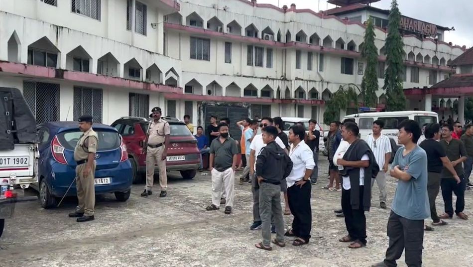 Brawl at Naharlagun Railway Station: Workers Union and Tender Owners Lock Horns Over Labour Rights