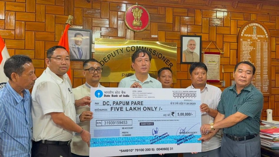 When Floods Hit, the Nyishi Elite Society Showed Up — With ₹5 Lakh and No Hesitation