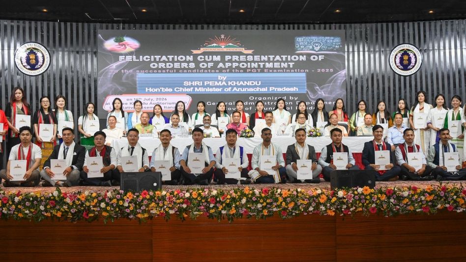 111 New Teachers. One Big Promise. Arunachal's Education Just Got Serious.