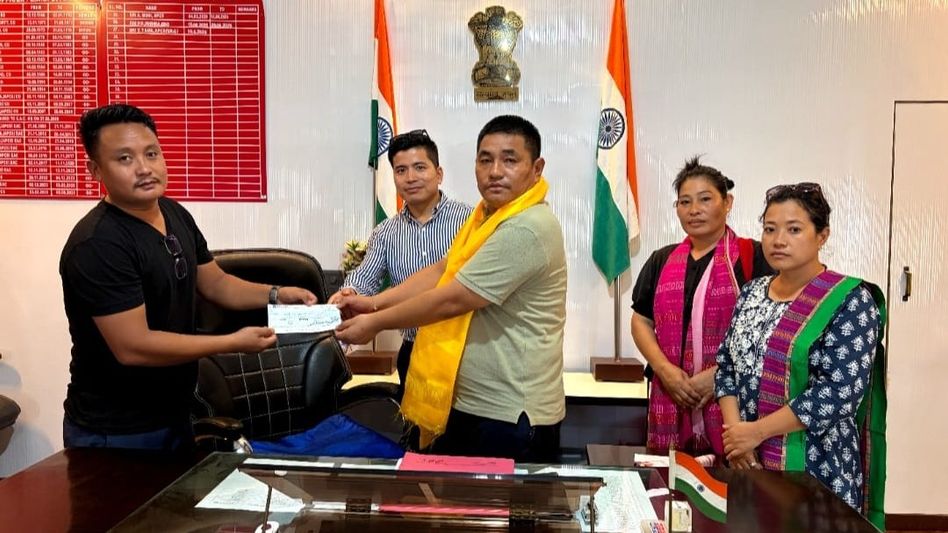 AICSU, Chakma community, Arunachal Pradesh floods, CM Relief Fund, flood victims, APCSU, Chakma Mahila Samiti, Diyun Circle, flood relief, Arunachal news, community donation, Drishyamuni Chakma, EAC Diyun, Northeast India floods, flood donation drive, student union, humanitarian aid, Arunachal Pradesh, flood 2026, community solidarity, social responsibility, T Tama, Diyun, relief fund, Chakma students, flood assistance, Northeast news, community organisations, Abotani TV