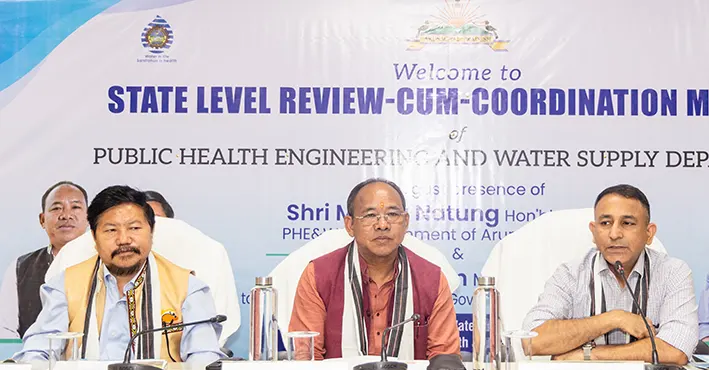 No More Delays: Minister Natung Puts PHE&WS Officers on Notice Over Stalled Water Projects
