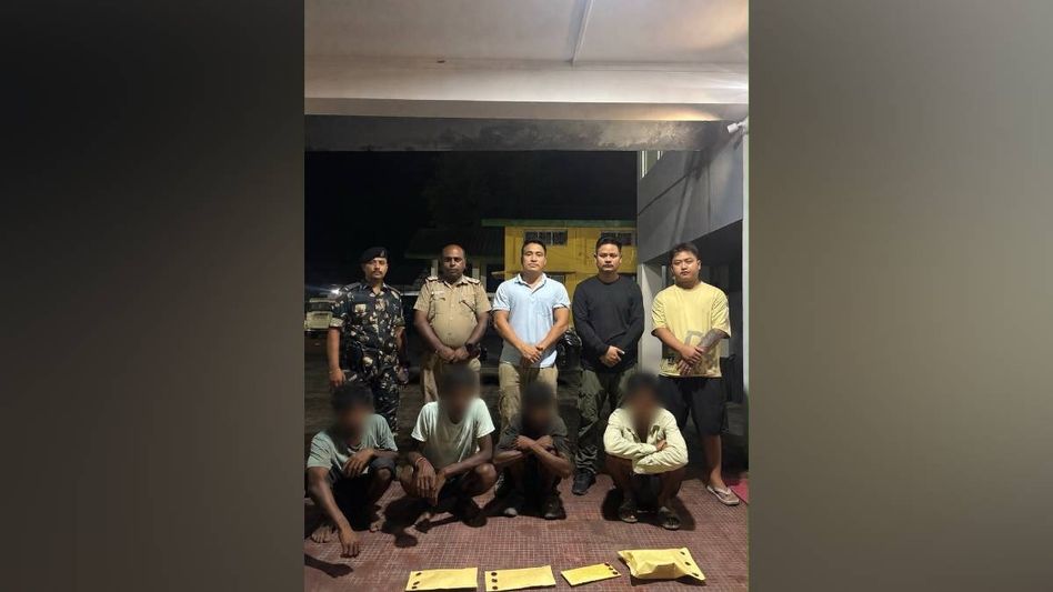 Heroin, Cash, and a Repeat Offender: Namsai Police Crack Down Hard on Drug Racket