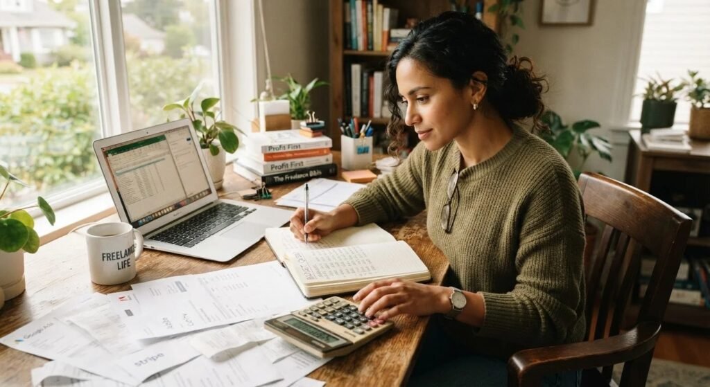 How to Budget Freelance Income Without a Spreadsheet