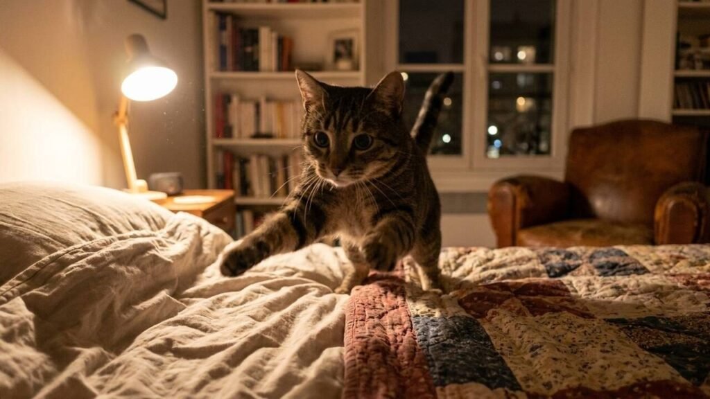 Stop a Cat Biting Your Feet at Night Without Punishment