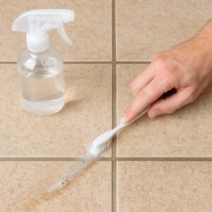 How to Clean Grout Lines Without a Scrub Brush (7 Methods)