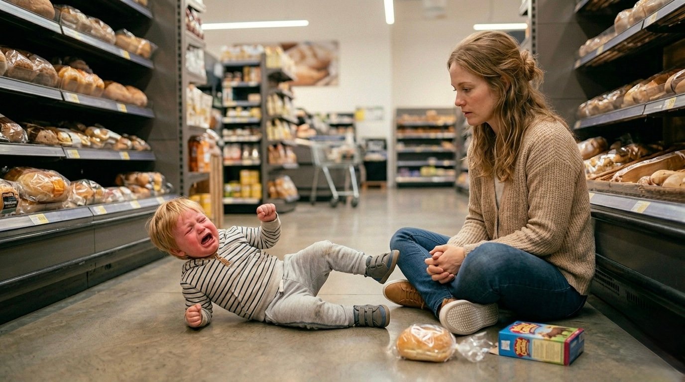 How to Handle a Toddler Tantrum in Public Without Yelling