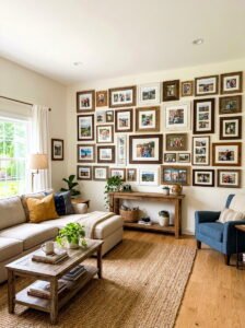 How to Hang Pictures Without Nails in an Apartment Rental