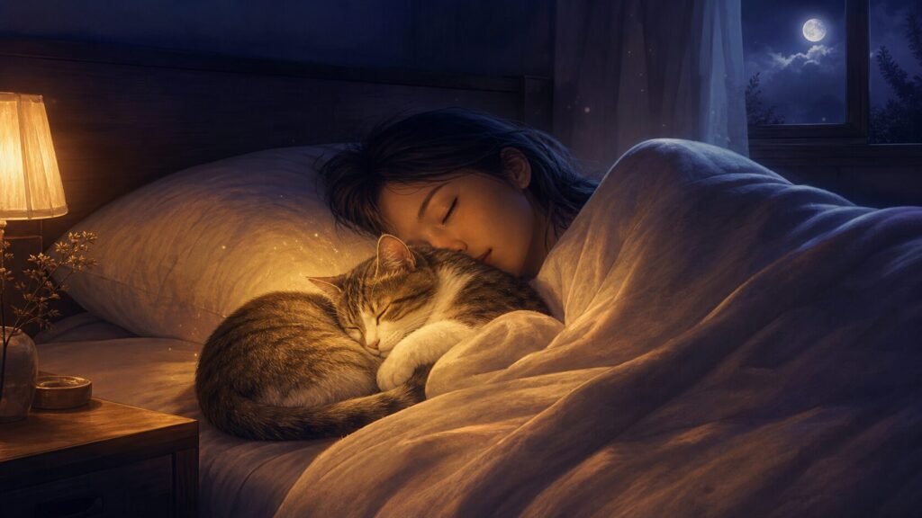 How to Stop Your Cat From Waking You Up at Night for Food